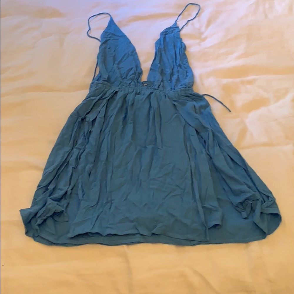Blue Indah bathing suit cover up